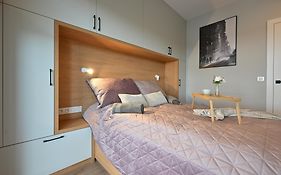 Apartament w stylu Feng Shui na 10 piętrze z widokiem, bezpłatny parking, nowy budynek, dostęp na kod